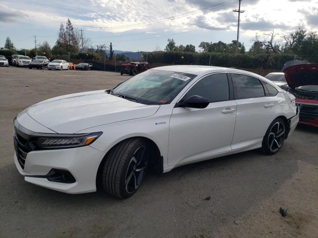 Image 1 of 2022 HONDA ACCORD HYBRID SPORT 2022 with VIN 1HGCV3F24NA037130