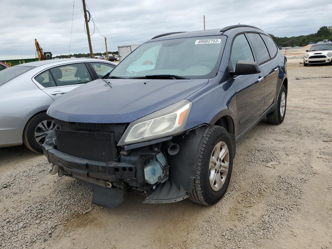 Image 1 of Chevrolet Traverse Ls 2013 with VIN 1GNKRFED7DJ103663