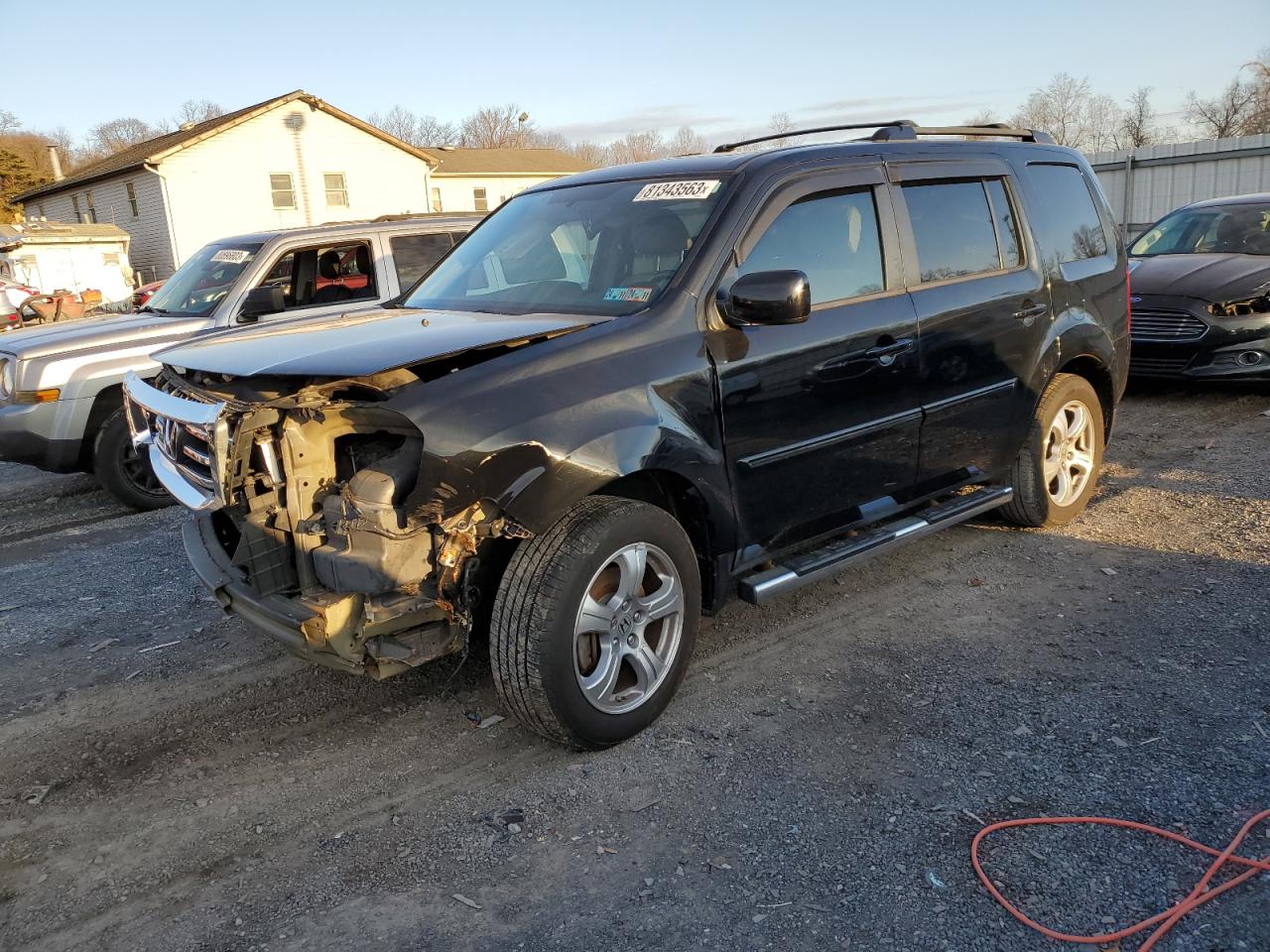 Изображение 1 2013 HONDA PILOT EXL 2013 с VIN 5FNYF4H69DB013337