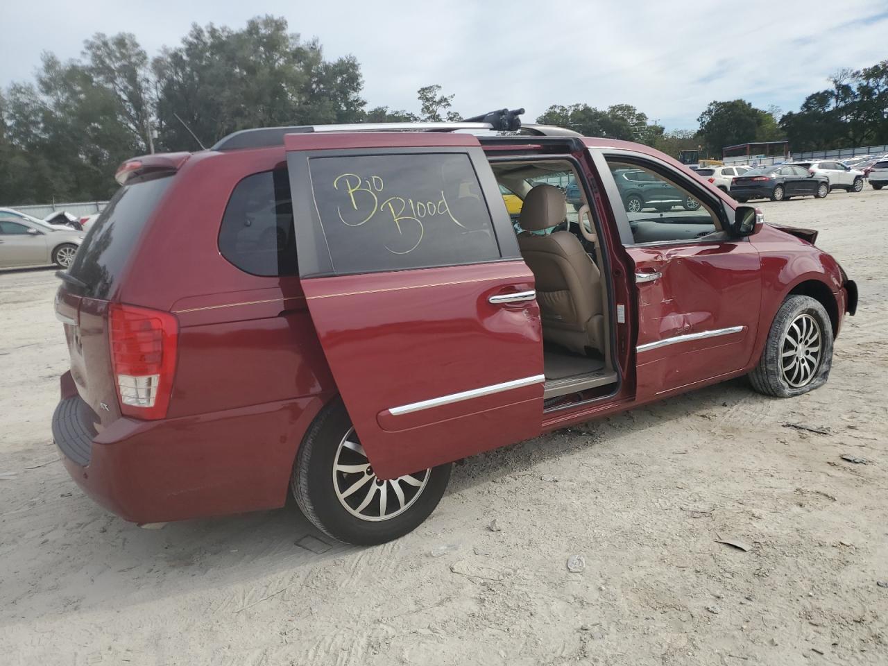 Obraz 3 z 2011 KIA SEDONA EX 2011 z VIN KNDMH4C75B6377336