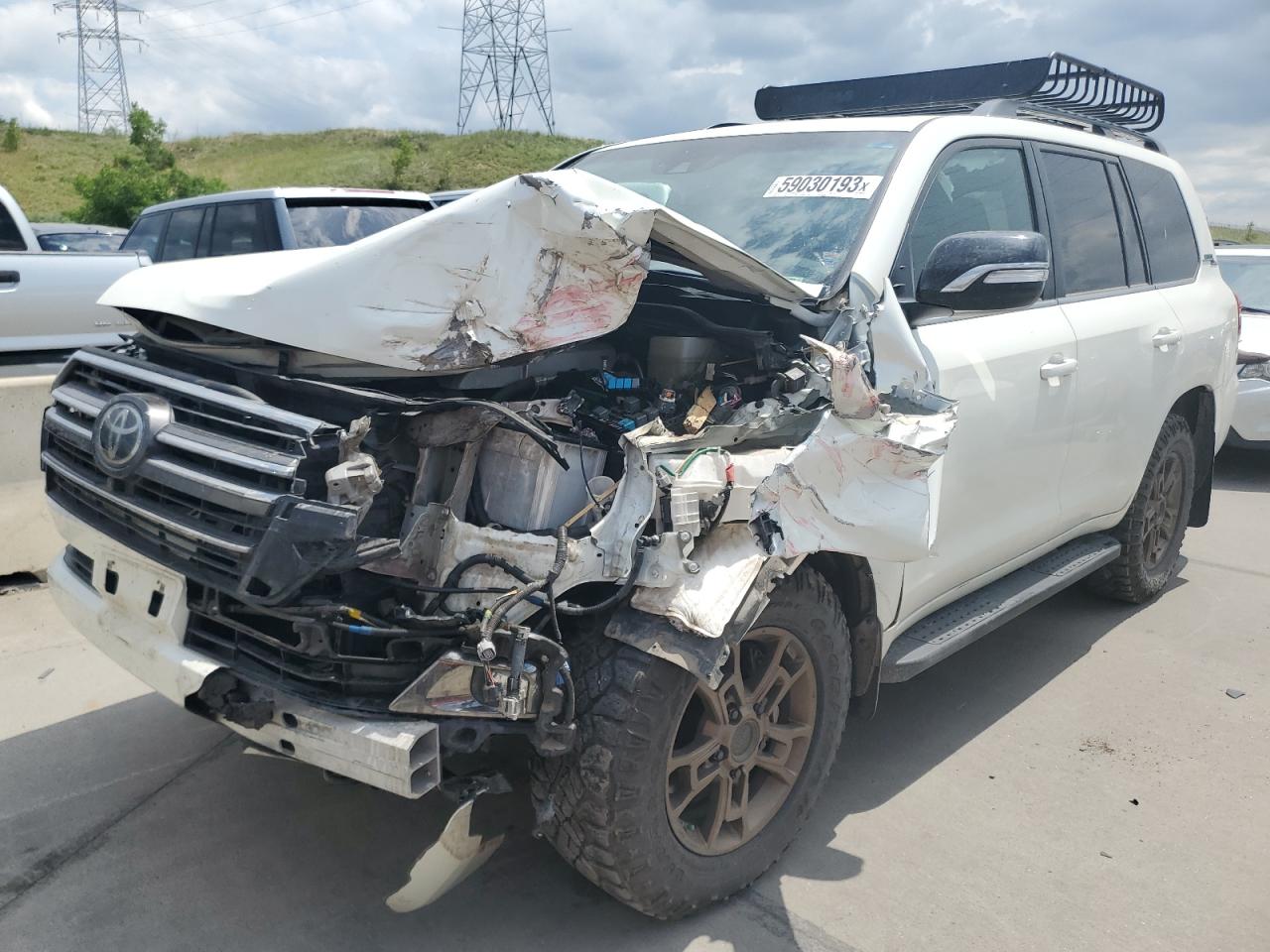 Изображение 1 2021 TOYOTA LAND CRUISER VX-R 2021 с VIN JTMCY7AJ0M4097303