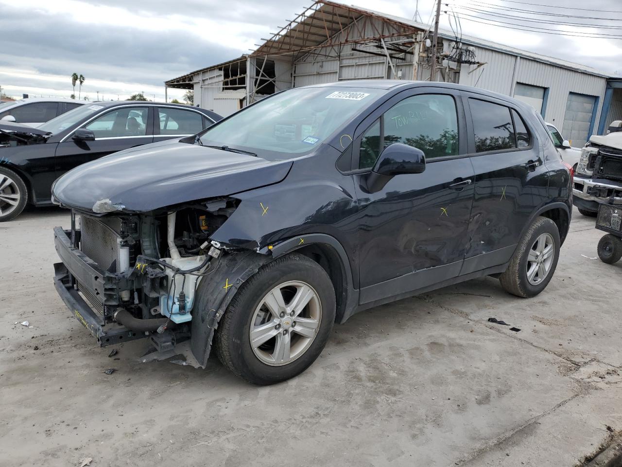 Image 1 of 2021 CHEVROLET TRAX LS 2021 with VIN KL7CJKSB7MB322016