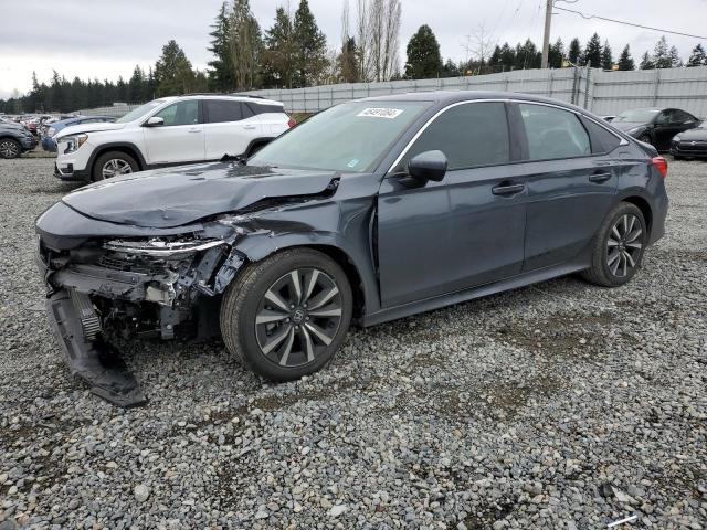 Image 1 of 2022 HONDA CIVIC EX 2022 with VIN JHMFE1F71NX008837