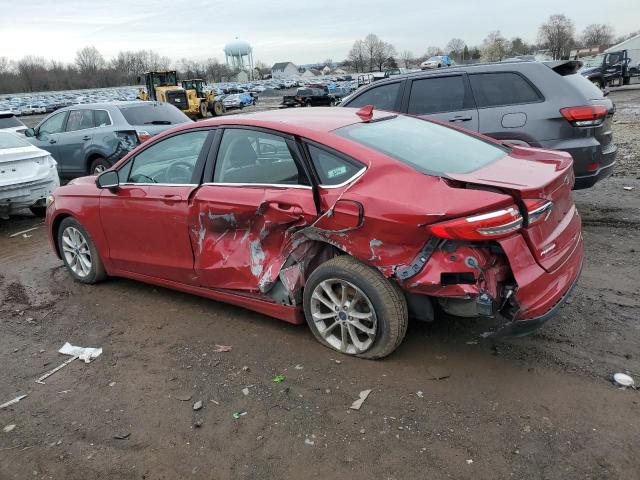 Image 2 of 2020 FORD FUSION SE 2020 with VIN 3FA6P0LU7LR101258