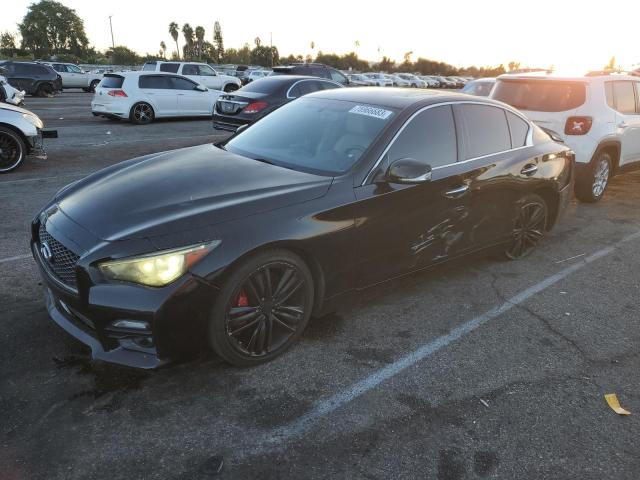 Image 1 of 2015 INFINITI Q50 BASE 2015 with VIN JN1BV7AP9FM349077