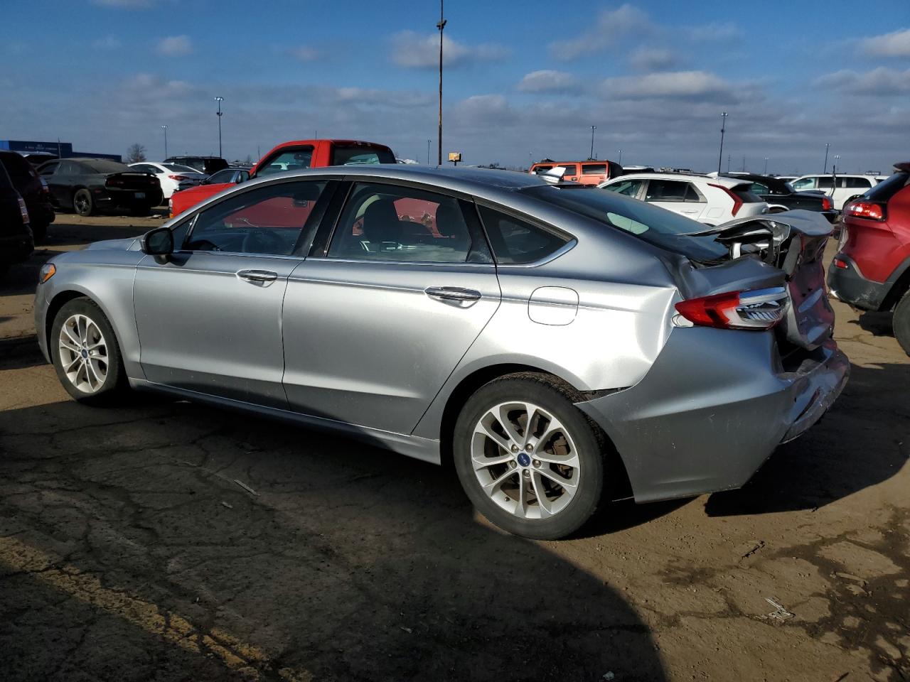 Изображение 2 2020 FORD FUSION SE 2020 с VIN 3FA6P0HDXLR109167