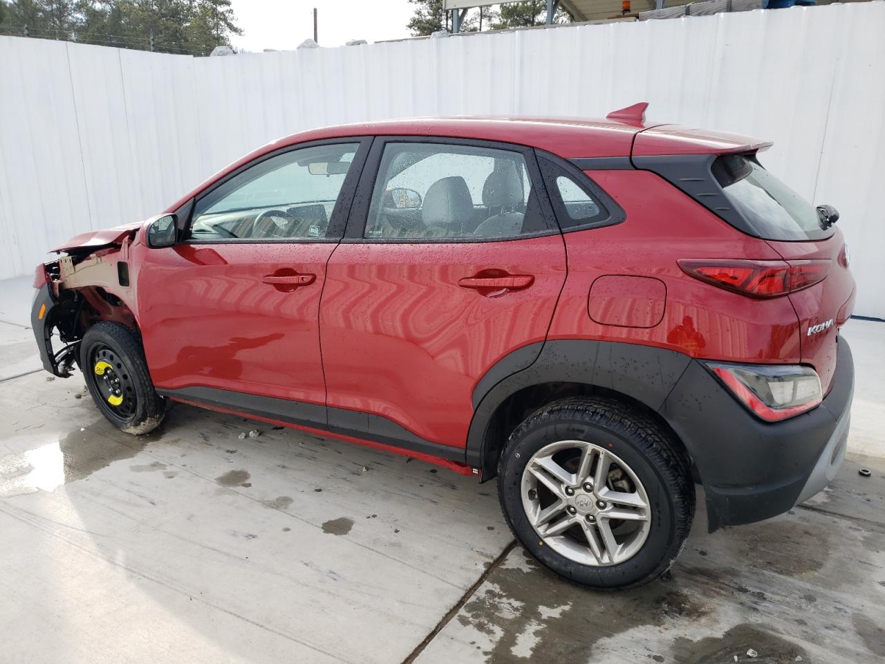 Image 2 of 2022 HYUNDAI KONA SEL 2022 with VIN KM8K22AB4NU866617
