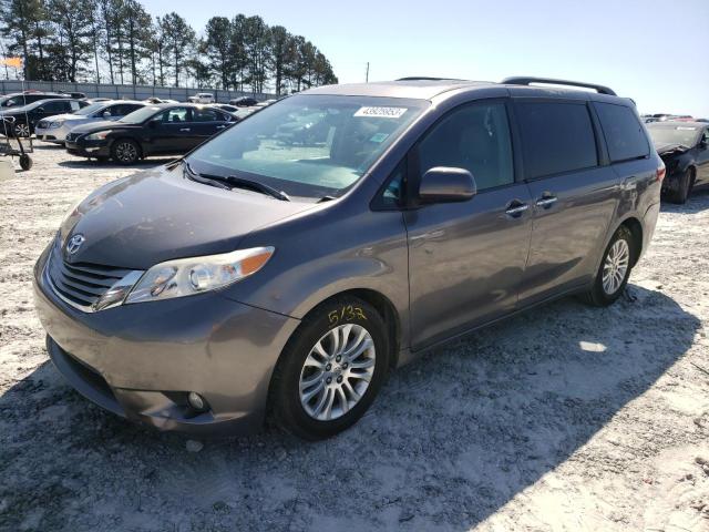 Image 1 of 2015 TOYOTA SIENNA XLE 2015 with VIN 5TDYK3DC6FS655630