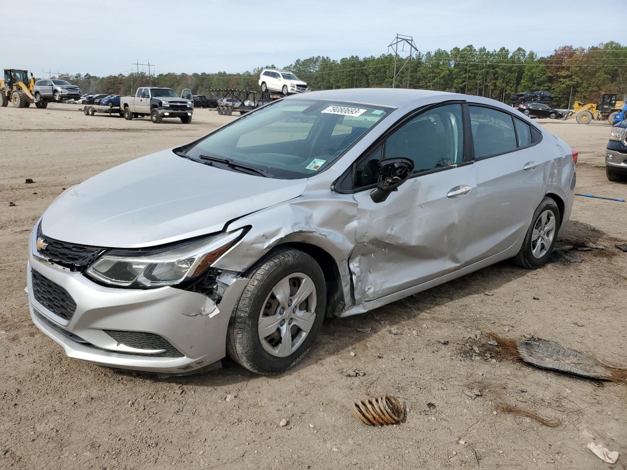 Image 1 of 2017 CHEVROLET CRUZE LS 2017 with VIN 1G1BC5SM6H7150851