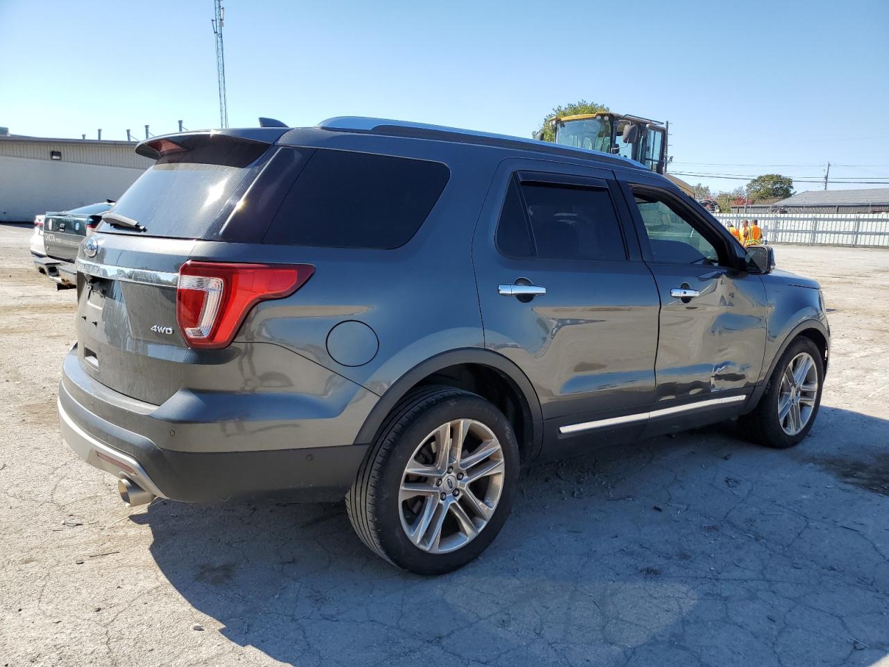 Image 3 of 2017 FORD EXPLORER LIMITED 2017 with VIN 1FM5K8F88HGD01397