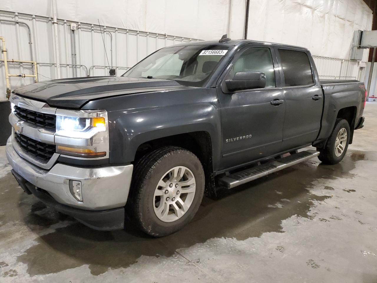 Image 1 of 2018 CHEVROLET SILVERADO K1500 LT 2018 with VIN 3GCUKREC9JG537398