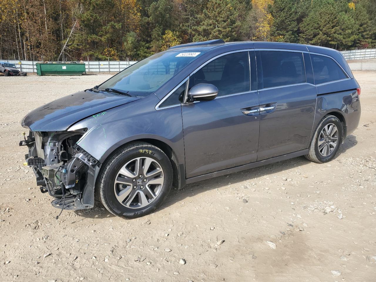 Image 1 of 2016 HONDA ODYSSEY TOURING 2016 with VIN 5FNRL5H91GB113515