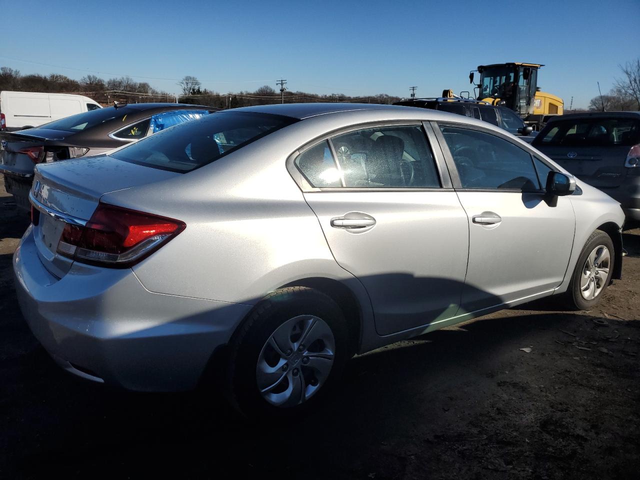 Obraz 3 z 2014 HONDA CIVIC LX 2014 z VIN 19XFB2F51EE063741