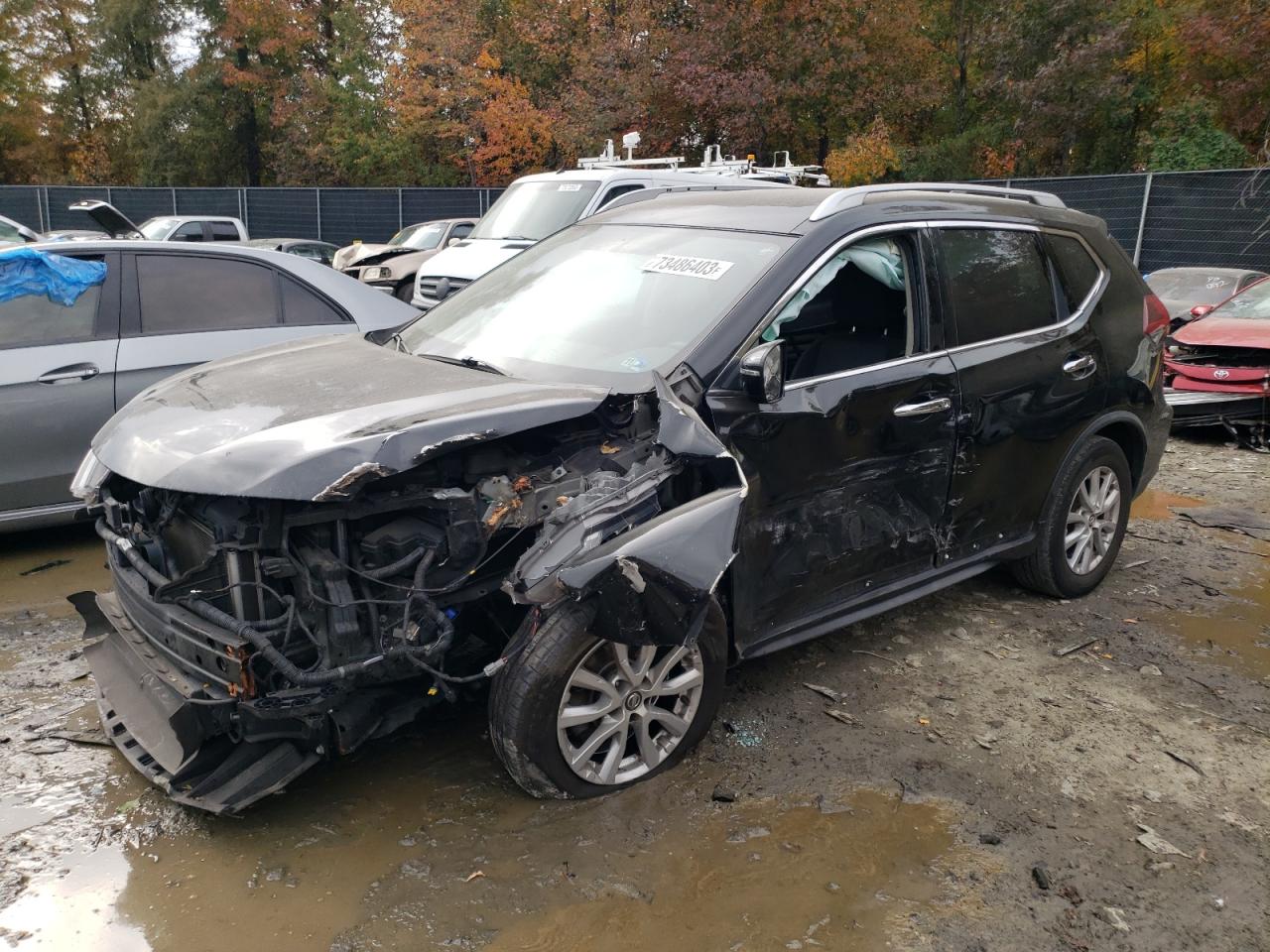 Изображение 1 2018 NISSAN ROGUE S 2018 с VIN KNMAT2MT9JP506950