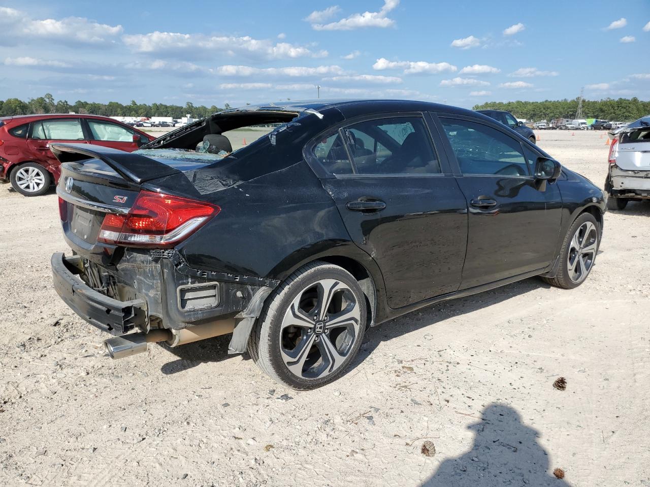 Image 3 of 2015 HONDA CIVIC SI 2015 with VIN 2HGFB6E5XFH701646