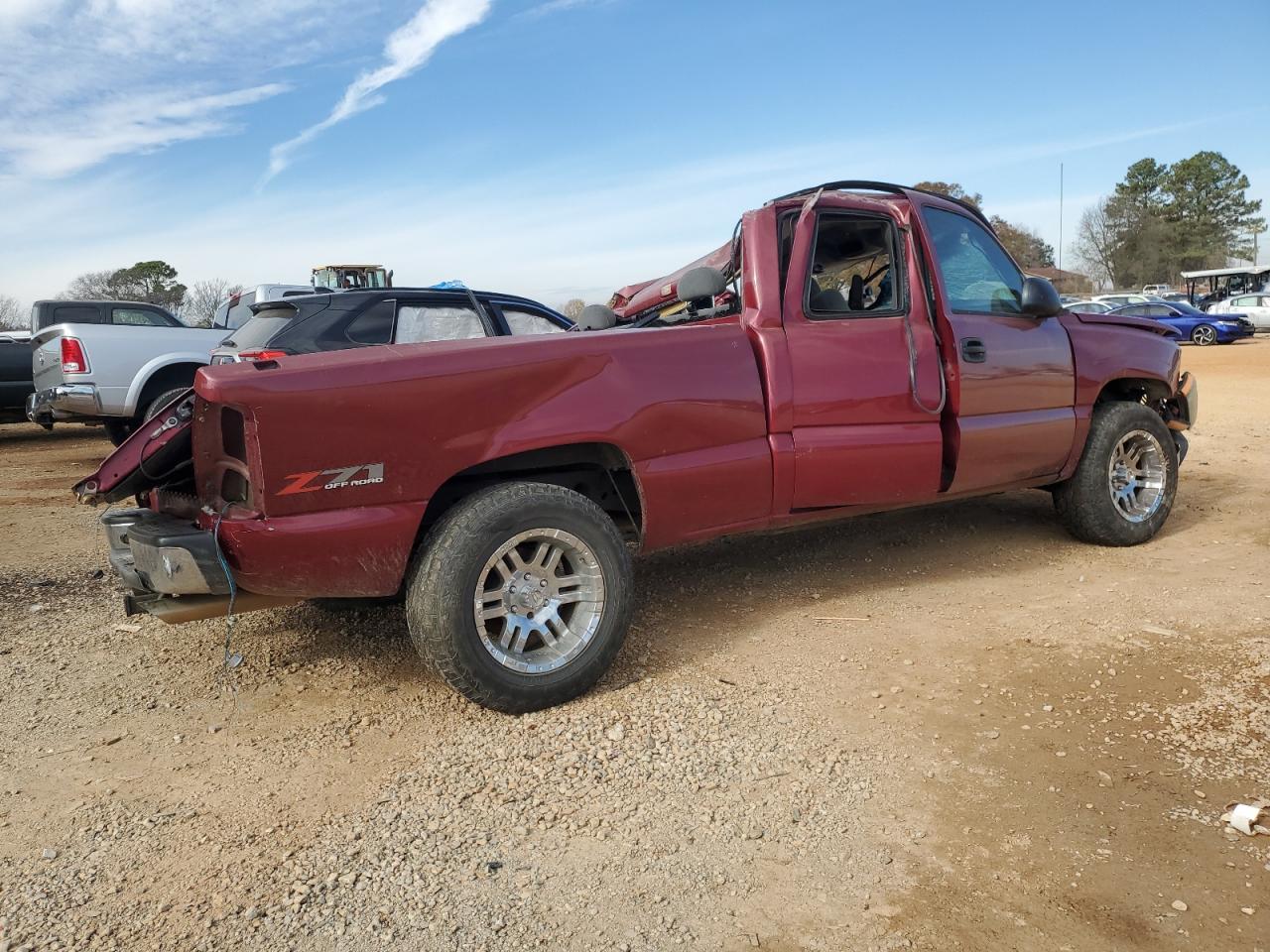 Изображение 3 2004 CHEVROLET SILVERADO K1500 2004 с VIN 1GCEK19T54E125958