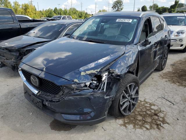 Image 1 of 2018 MAZDA CX-5 GRAND TOURING 2018 with VIN JM3KFBDM0J0392695