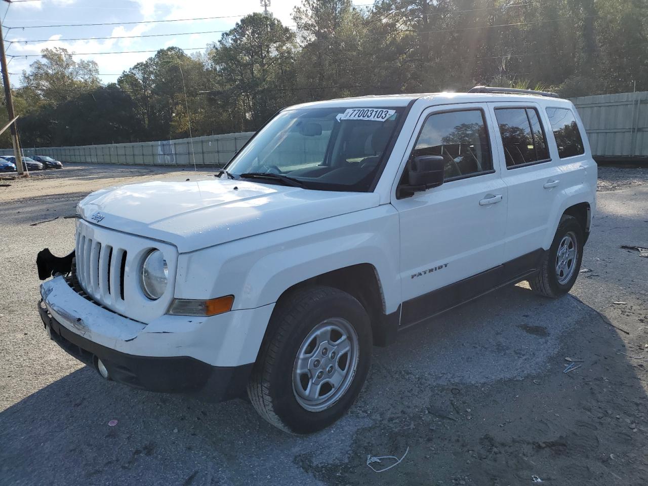 Image 1 of 2016 JEEP PATRIOT SPORT 2016 with VIN 1C4NJPBA0GD744167