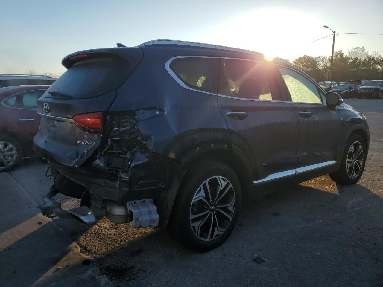 Image 3 of 2020 HYUNDAI SANTA FE SEL 2020 with VIN 5NMS3CAA7LH290122