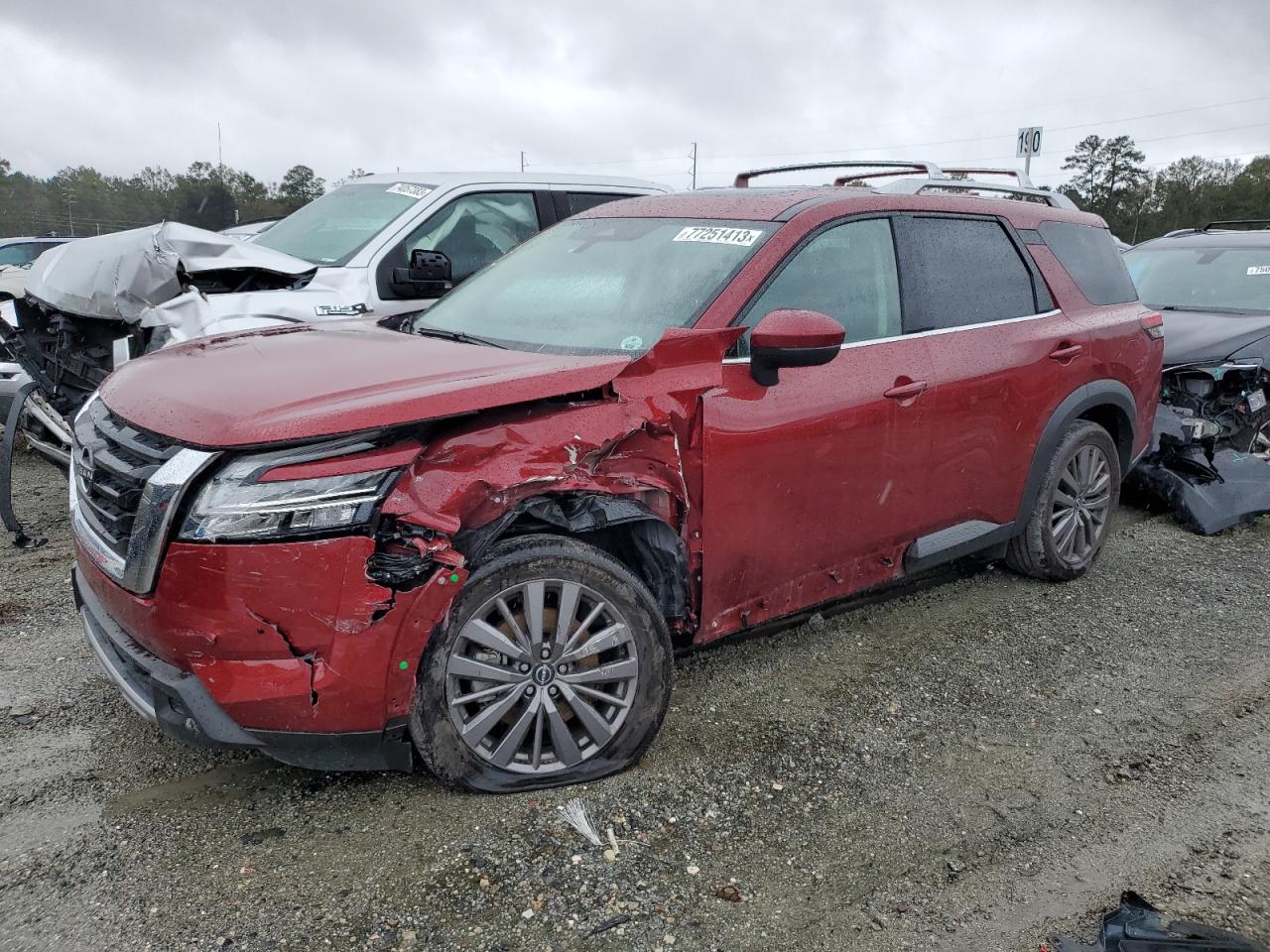 Image 1 of 2023 NISSAN PATHFINDER SL 2023 with VIN 5N1DR3CB3PC204592