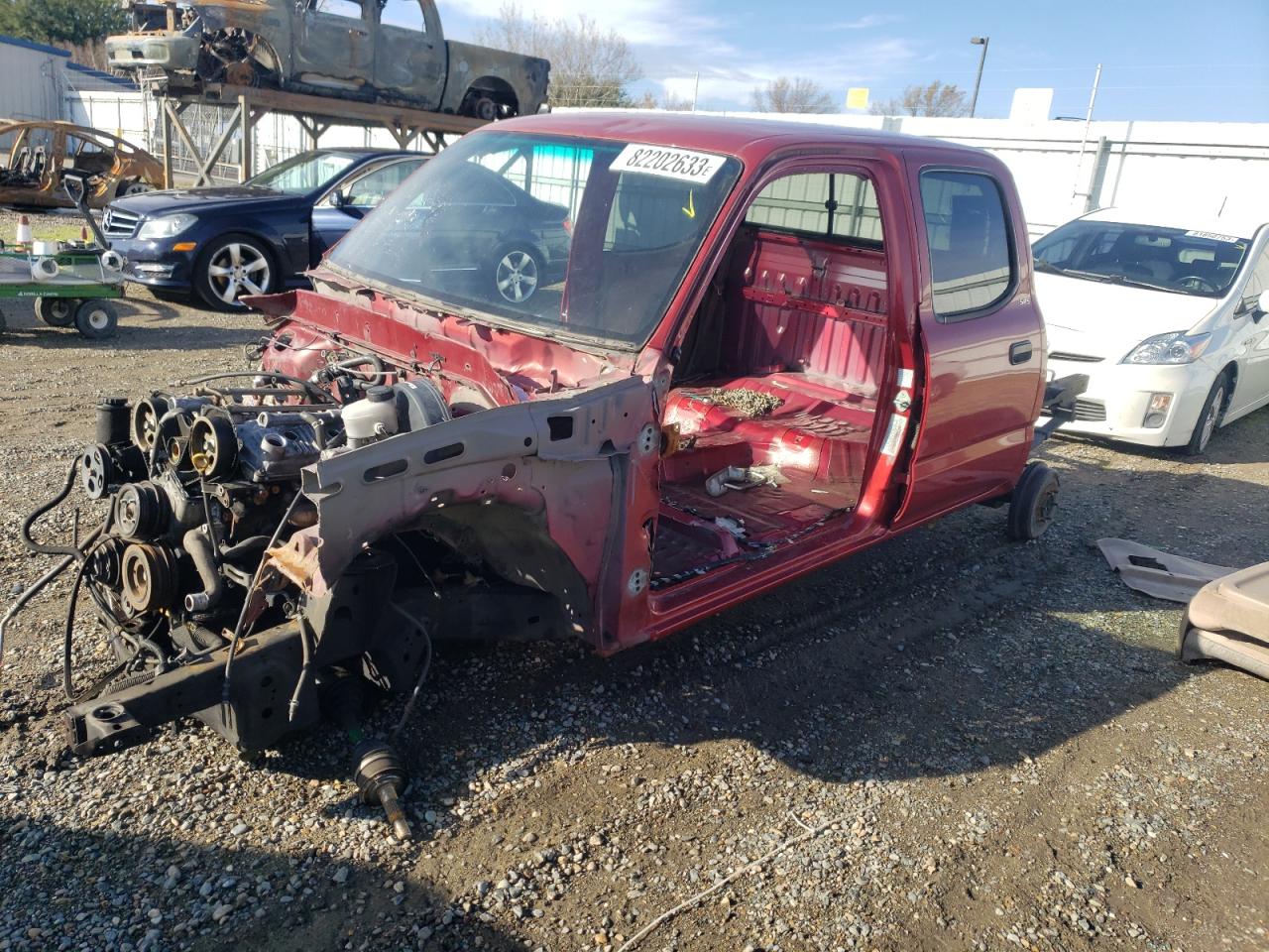 Obraz 1 z 2002 TOYOTA TACOMA DOUBLE CAB 2002 z VIN 5TEHN72N02Z077945