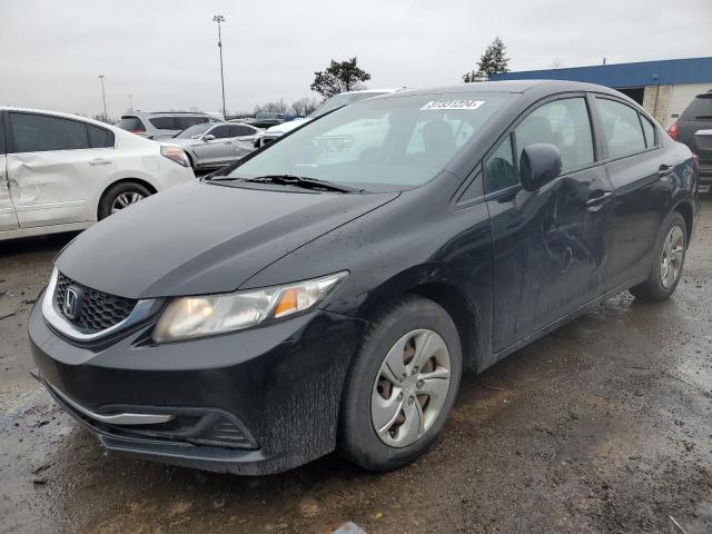 Obraz 1 z 2013 HONDA CIVIC LX 2013 z VIN 19XFB2F57DE000402