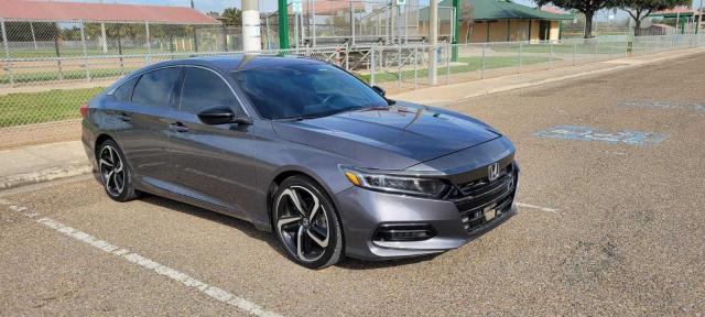 Image 1 of 2019 HONDA ACCORD SPORT 2019 with VIN 1HGCV1F37KA061494