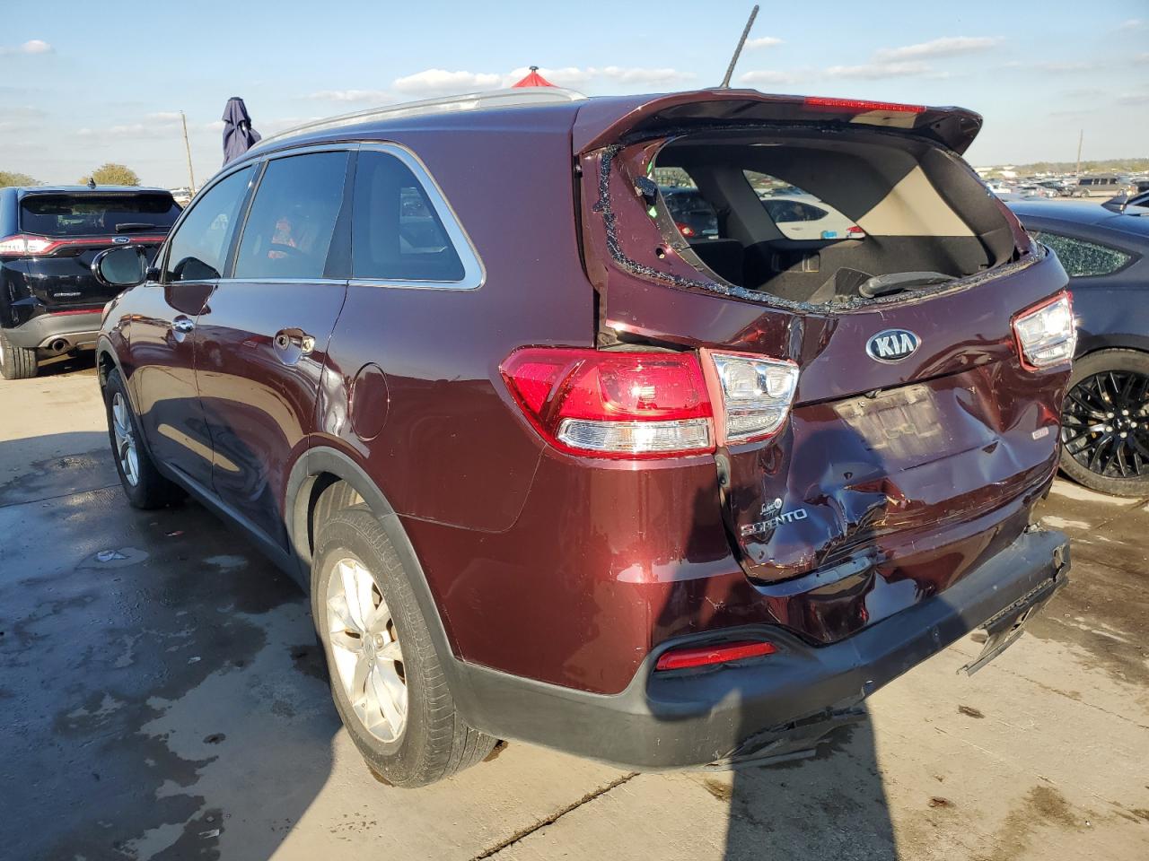 Изображение 2 2016 KIA SORENTO LX 2016 с VIN 5XYPG4A38GG123298