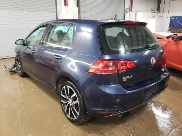 Obraz 2 z 2016 VOLKSWAGEN GOLF S/SE 2016 z VIN 3VW217AU2GM020691