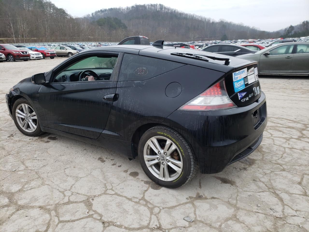 Image 2 of 2011 HONDA CR-Z EX 2011 with VIN JHMZF1D64BS007453