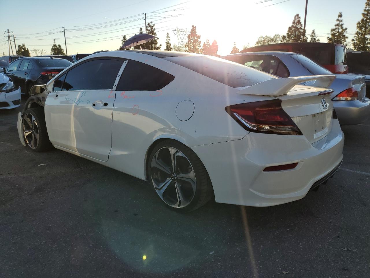 Image 2 of 2015 HONDA CIVIC SI 2015 with VIN 2HGFG4A56FH704958