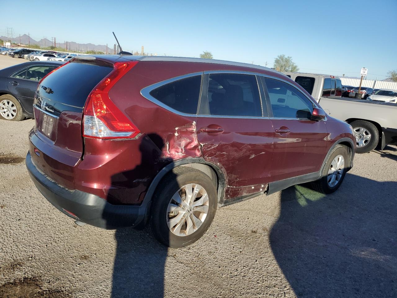 Obraz 3 z 2014 HONDA CR-V EXL 2014 z VIN 5J6RM3H74EL036479