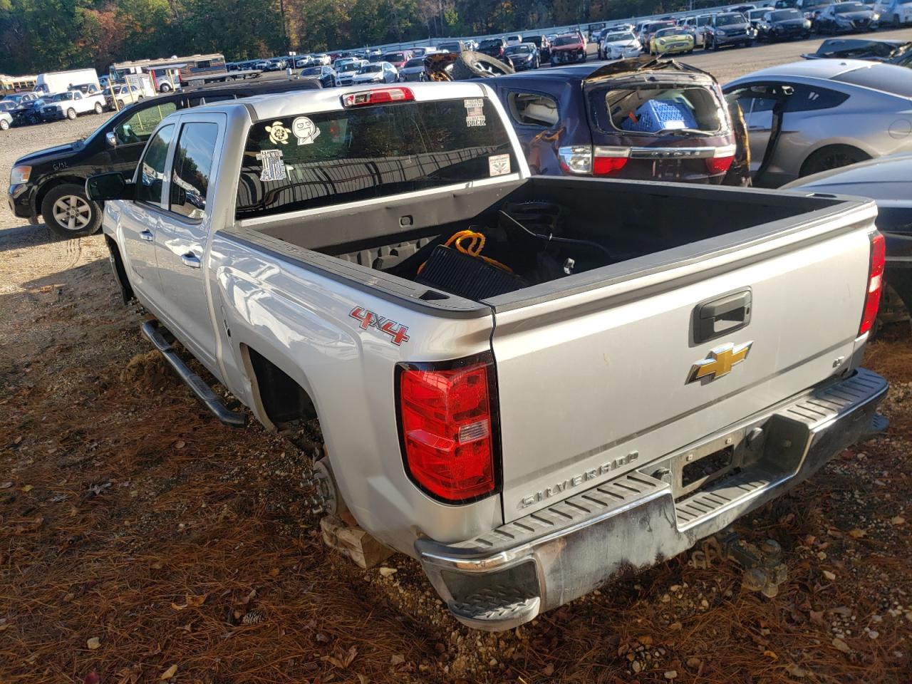 Изображение 2 2015 CHEVROLET SILVERADO K1500 LT 2015 с VIN 3GCUKREH5FG244116