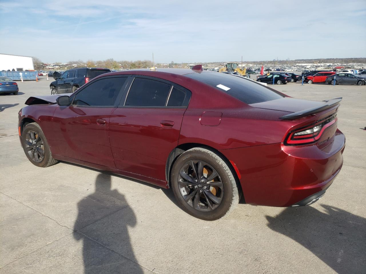 Image 2 of 2022 DODGE CHARGER SXT 2022 with VIN 2C3CDXJG1NH142323