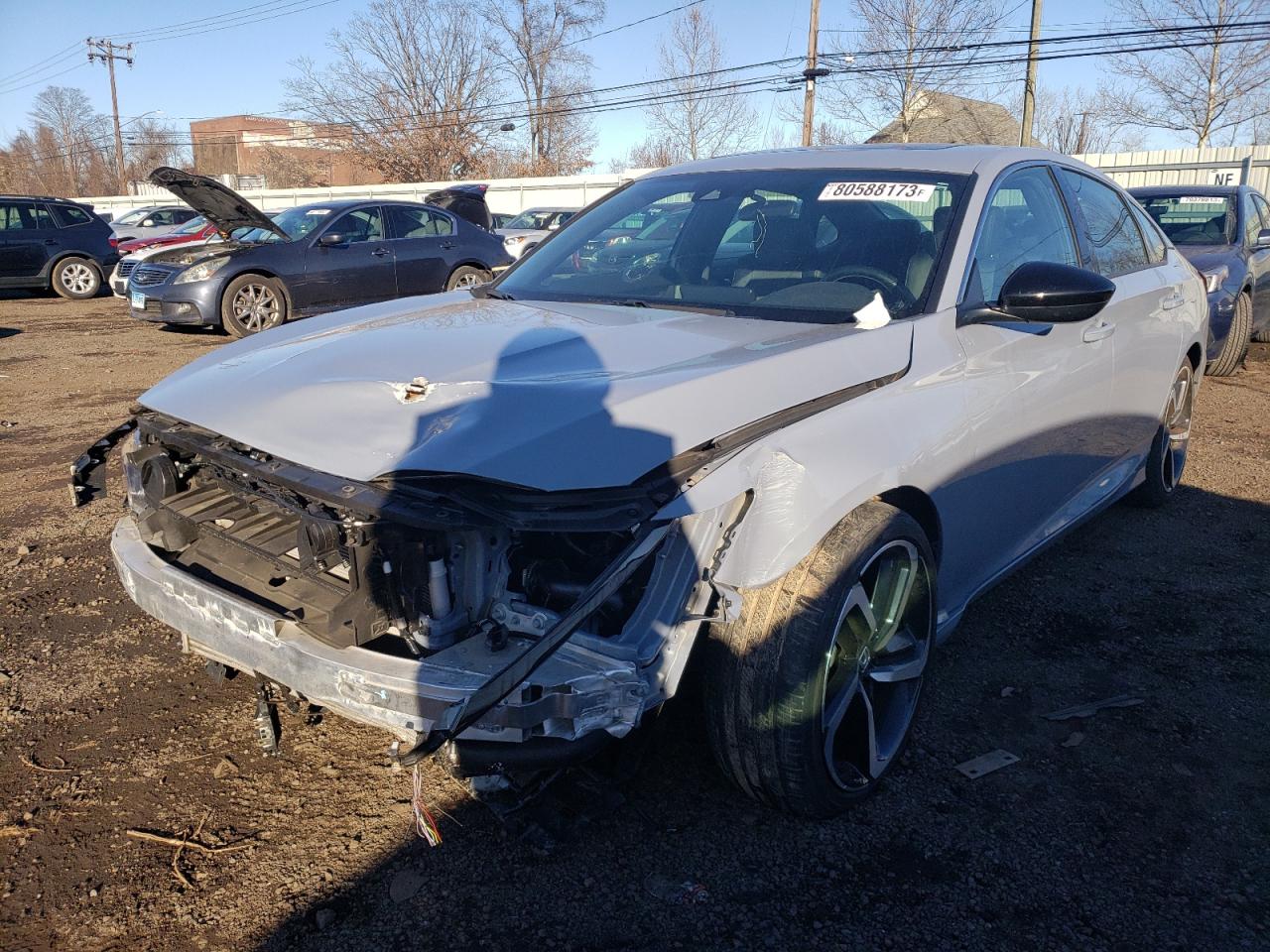 Изображение 1 2021 HONDA ACCORD SPORT 2021 с VIN 1HGCV2F33MA012284