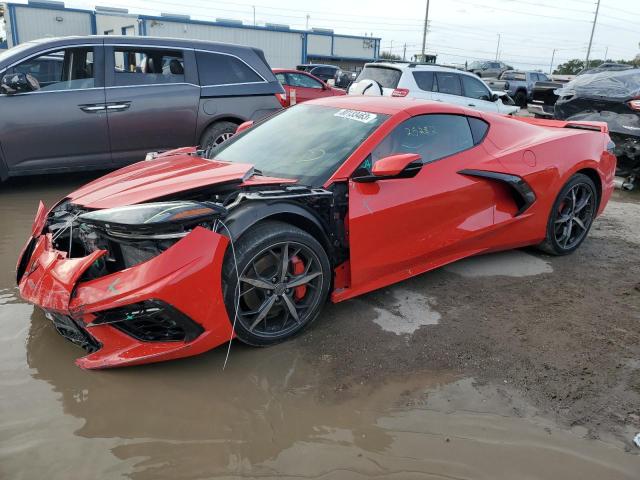 Image 1 of 2021 CHEVROLET CORVETTE STINGRAY 2LT 2021 with VIN 1G1YB2D4XM5109878