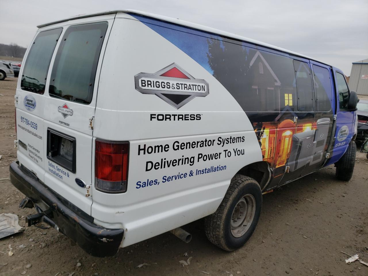 Image 3 of 2011 FORD ECONOLINE E350 SUPER DUTY VAN 2011 with VIN 1FTSS3EL9BDB29910
