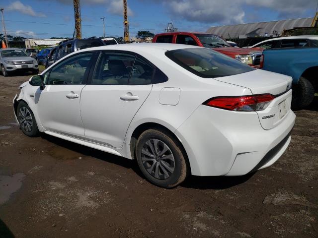 Image 2 of 2021 TOYOTA COROLLA LE 2021 with VIN JTDEAMDE1MJ009161