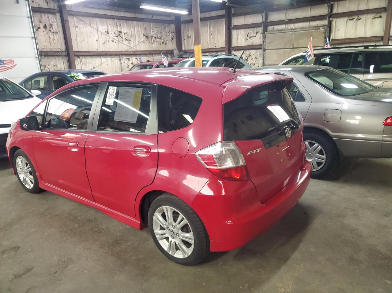 Image 3 of 2009 HONDA FIT SPORT 2009 with VIN JHMGE87459S048441