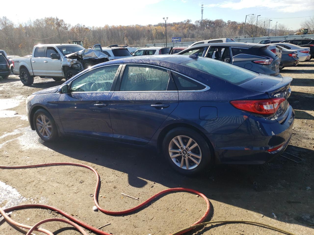 Obraz 2 z 2015 HYUNDAI SONATA SE 2015 z VIN 5NPE24AFXFH237441