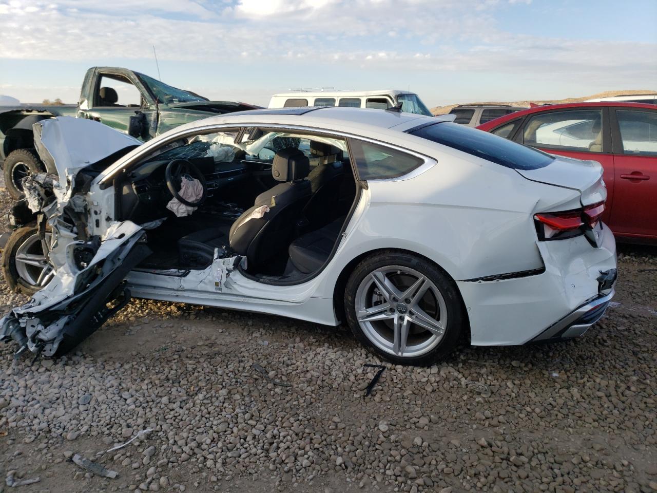 Image 2 of 2021 AUDI A5 PREMIUM 45 2021 with VIN WAUDACF55MA003895
