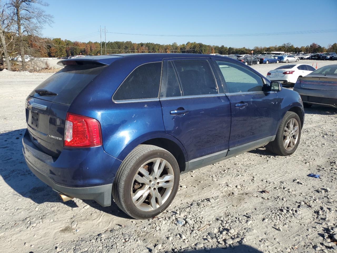 Image 3 of 2011 FORD EDGE LIMITED 2011 with VIN 2FMDK3KC4BBB31174