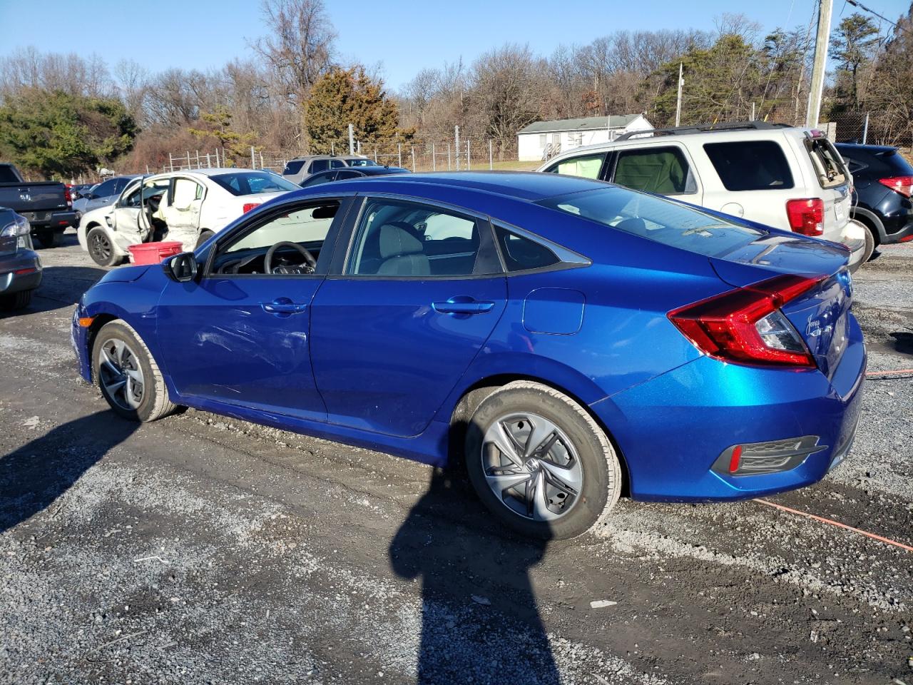Image 2 of 2021 HONDA CIVIC LX 2021 with VIN 2HGFC2F67MH523558