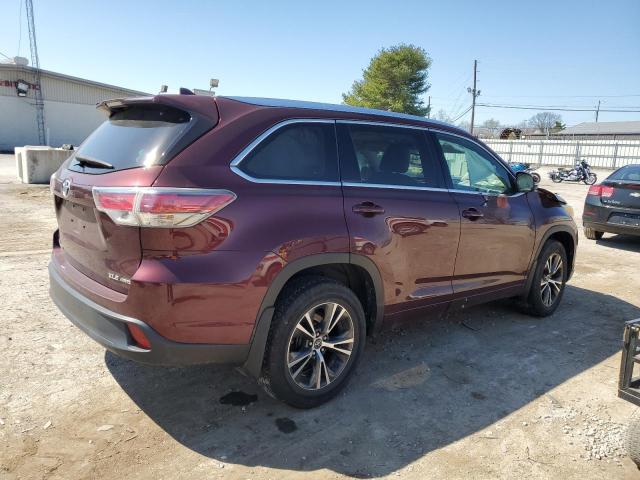 Obraz 3 z 2016 TOYOTA HIGHLANDER XLE 2016 z VIN 5TDJKRFH3GS354697