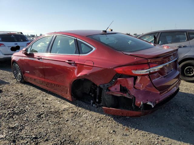 Изображение 2 2017 FORD FUSION TITANIUM HEV 2017 с VIN 3FA6P0RU2HR260977