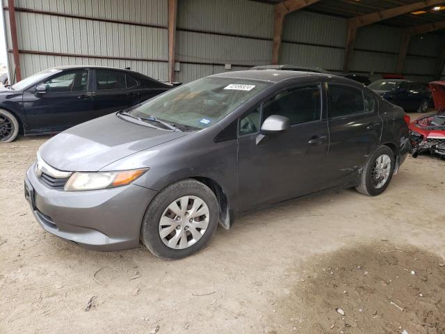 Image 1 of 2012 HONDA CIVIC LX 2012 with VIN 2HGFB2F55CH333007
