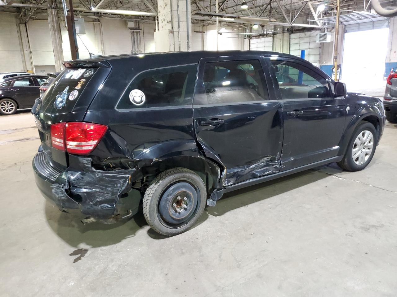 Image 3 of 2014 DODGE JOURNEY SE 2014 with VIN 3C4PDCAB2ET204572