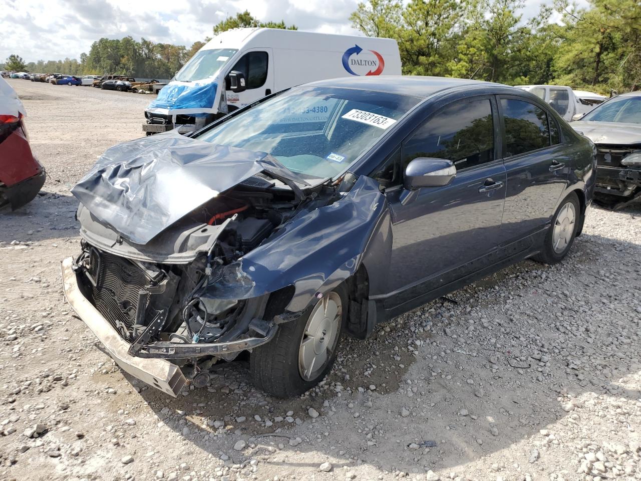 Изображение 1 2007 HONDA CIVIC HYBRID 2007 с VIN JHMFA36287S003260