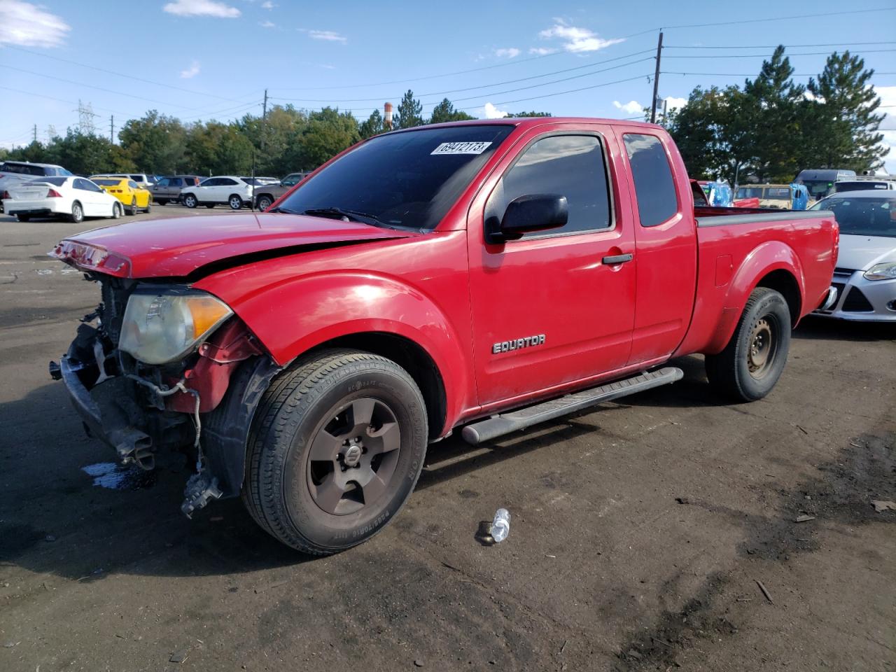 Image 1 of 2011 SUZUKI EQUATOR BASE 2011 with VIN 5Z62D0CT5BC406359