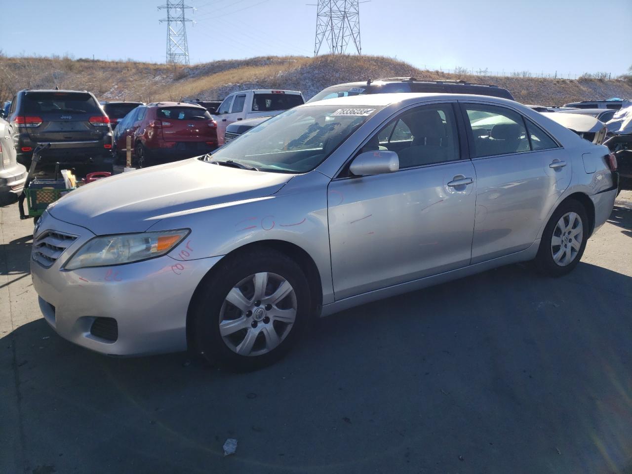 Image 1 of 2010 TOYOTA CAMRY BASE 2010 with VIN 4T4BF3EKXAR019492